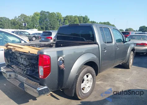 2005 Nissan Frontier Se из США, поврежденный, VIN 1N6AD07U55C451431